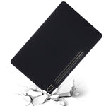 Custodia per tablet a copertura totale antiurto in silicone liquido Pure Color, For Samsung Galaxy Tab S8+/Tab S7+/Tab S7 FE