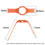 Cinturino integrato in silicone, For Samsung Galaxy Watch4 Classic 46mm