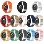 Cinturino integrato in silicone, For Samsung Galaxy Watch4 Classic 46mm