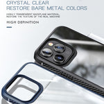 Custodia antiurto in fibra di carbonio per iPhone 14 Pro
