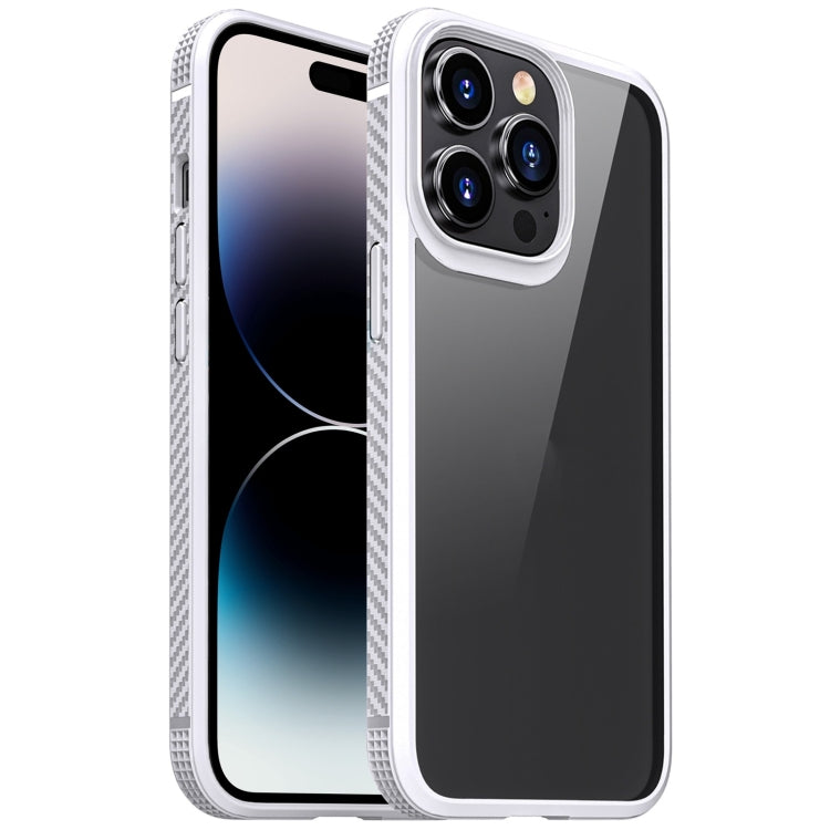 Custodia antiurto in fibra di carbonio per iPhone 14 Pro