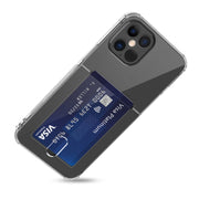 Custodia per telefono in TPU trasparente con slot per schede, For iPhone 14 Pro Max, For iPhone 14 Pro, For iPhone 14, For iPhone 14 Plus