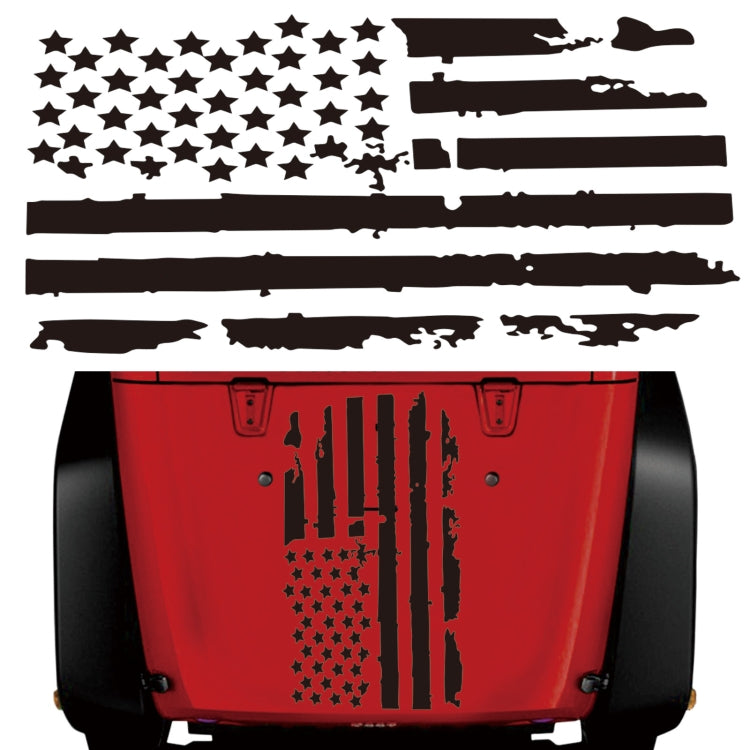 D-778 Adesivo decorativo modificato per auto modello bandiera americana, D-778