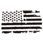 D-778 Adesivo decorativo modificato per auto modello bandiera americana, D-778