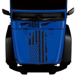 D-778 Adesivo decorativo modificato per auto modello bandiera americana, D-778