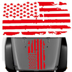 D-778 Adesivo decorativo modificato per auto modello bandiera americana, D-778