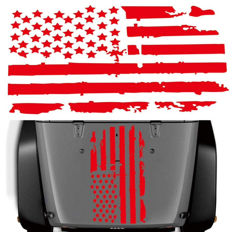 D-778 Adesivo decorativo modificato per auto modello bandiera americana, D-778