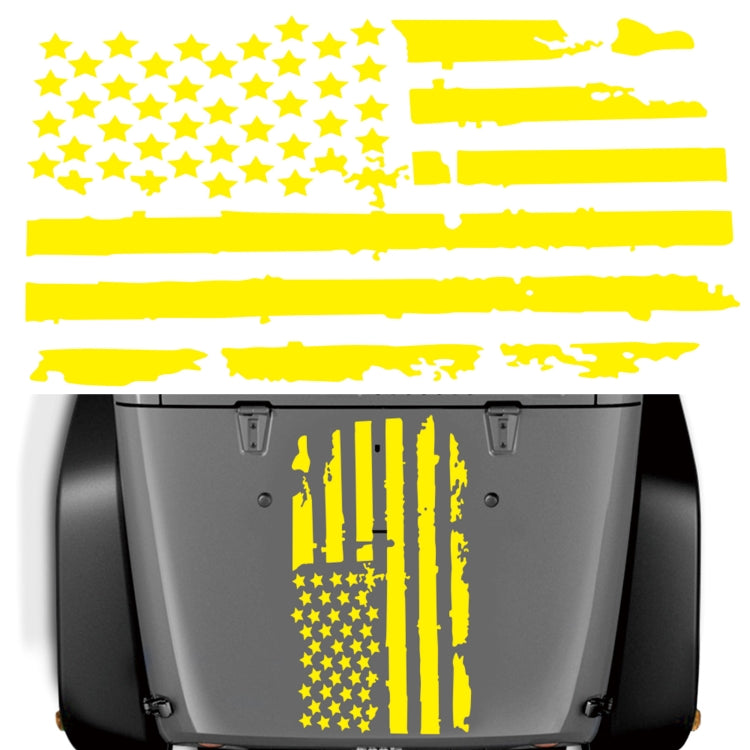 D-778 Adesivo decorativo modificato per auto modello bandiera americana, D-778
