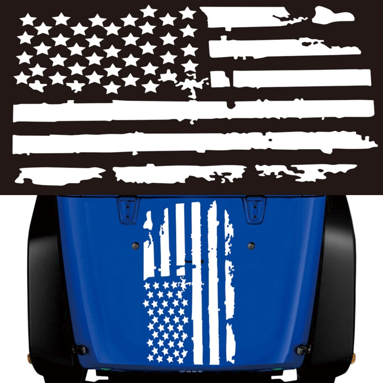 D-778 Adesivo decorativo modificato per auto modello bandiera americana, D-778