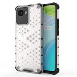 Custodia protettiva antiurto per PC a nido d'ape + TPU, For OPPO Realme C30