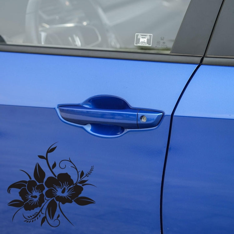 D-798 Adesivo decorativo modificato per auto con motivo a fiori, D-798