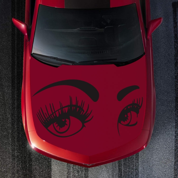 D-821 Autoadesivo decorativo modificato dell'automobile del modello degli occhi di bellezza, D-821