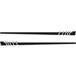 2 PCS/Set D-854 Adesivo decorativo modificato per auto con motivo a strisce, D-854