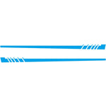 2 PCS/Set D-854 Adesivo decorativo modificato per auto con motivo a strisce, D-854