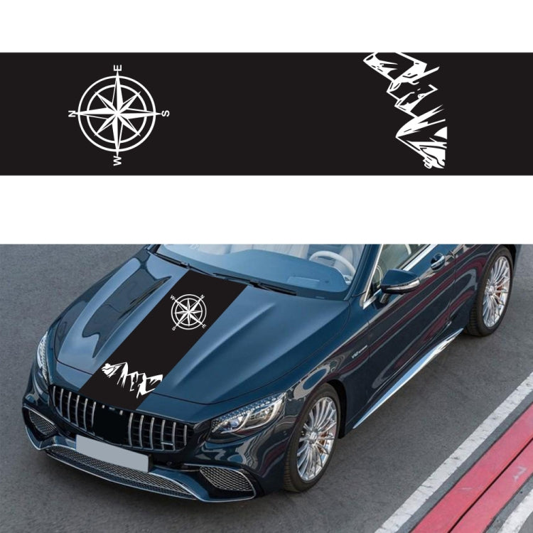 D-864 Adesivo decorativo modificato per auto modello bussola, D-864