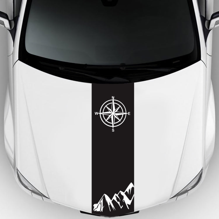 D-864 Adesivo decorativo modificato per auto modello bussola, D-864