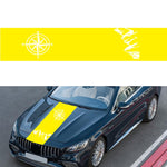 D-864 Adesivo decorativo modificato per auto modello bussola, D-864