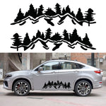 2 PCS/Set D-924 Mountain Woods Pattern Adesivo decorativo modificato per auto, D-924
