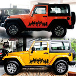 2 PCS/Set D-924 Mountain Woods Pattern Adesivo decorativo modificato per auto, D-924