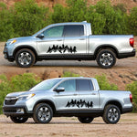 2 PCS/Set D-924 Mountain Woods Pattern Adesivo decorativo modificato per auto, D-924