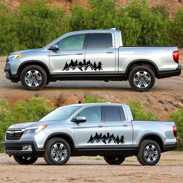 2 PCS/Set D-924 Mountain Woods Pattern Adesivo decorativo modificato per auto, D-924