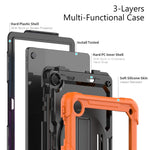Silicone + custodia per tablet PC, For Lenovo Tab M10 Plus 10.6 3rd Gen 2022