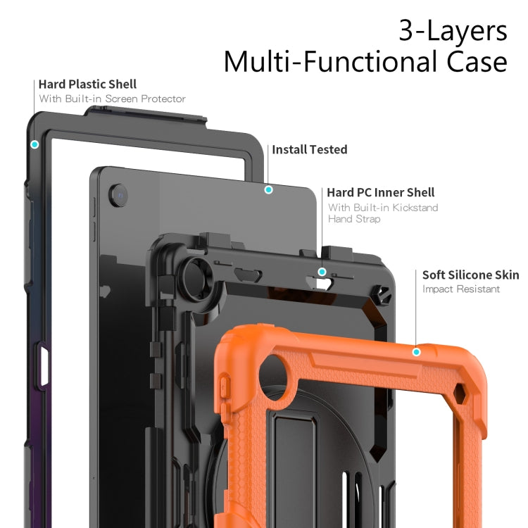 Silicone + custodia per tablet PC, For Lenovo Tab M10 Plus 10.6 3rd Gen 2022