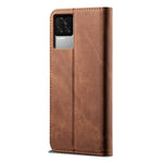 Custodia per telefono in pelle stile casual con trama denim UItra, For Xiaomi Redmi K40S, For Xiaomi Redmi K50 / K50 Pro, For OPPO Realme 9i / A76 / A36