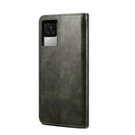 UItra Custodia per telefono in pelle con texture Crazy Horse in cera semplice, For Xiaomi Redmi K40S, For Xiaomi Redmi K50 / K50 Pro, For OPPO Realme 9i / A76 / A36