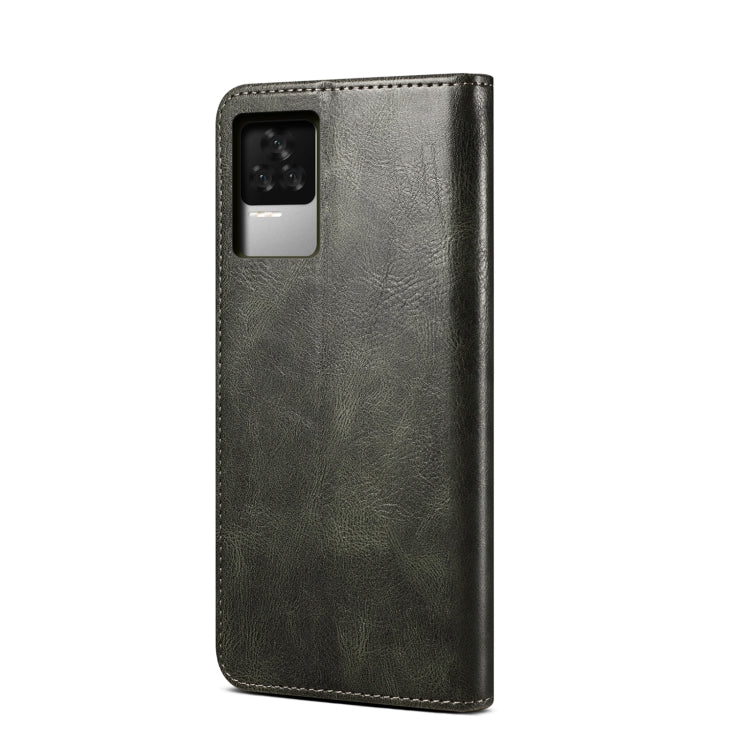 UItra Custodia per telefono in pelle con texture Crazy Horse in cera semplice, For Xiaomi Redmi K40S, For Xiaomi Redmi K50 / K50 Pro, For OPPO Realme 9i / A76 / A36
