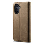 Custodia per telefono in pelle stile casual con trama denim UItra, For Huawei Enjoy 50 4G / Nova Y70 Plus / Nova Y70 4G