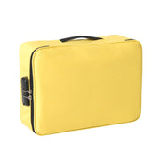 Borsa per documenti in tessuto pieghevole multistrato di grande capacità, Two Layers-Unlocked, Two Layers-Locked, Three Layers-Unlocked, Three Layers-Locked