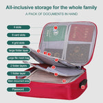 Borsa porta documenti impermeabile con slot carte 37x29x4cm