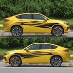 2 PCS/Set D-926 Fire Totem Pattern Adesivo decorativo modificato per auto, D-926
