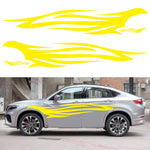 2 PCS/Set D-926 Fire Totem Pattern Adesivo decorativo modificato per auto, D-926