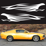2 PCS/Set D-926 Fire Totem Pattern Adesivo decorativo modificato per auto, D-926