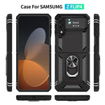 Custodia per telefono antiurto in TPU + PC con supporto, For Samsung Galaxy Z Flip4