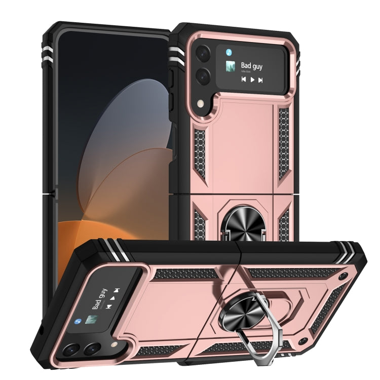 Custodia per telefono antiurto in TPU + PC con supporto, For Samsung Galaxy Z Flip4