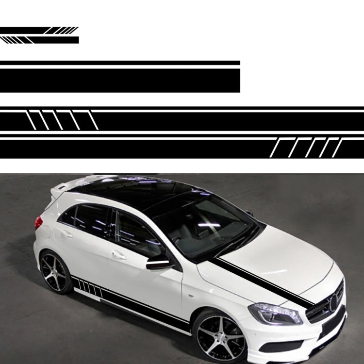 Adesivo decorativo modificato per auto con motivo a linee D-930, D-930