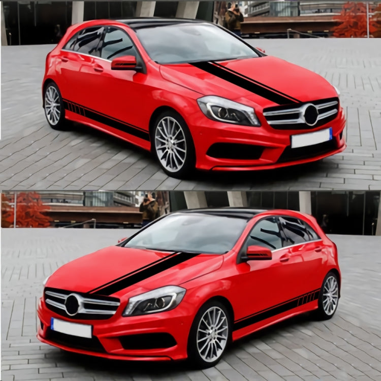 Adesivo decorativo modificato per auto con motivo a linee D-930, D-930