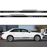 2 PCS/Set D-932 Adesivo decorativo modificato per auto con motivo a strisce, D-932