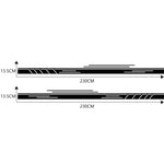 2 PCS/Set D-932 Adesivo decorativo modificato per auto con motivo a strisce, D-932