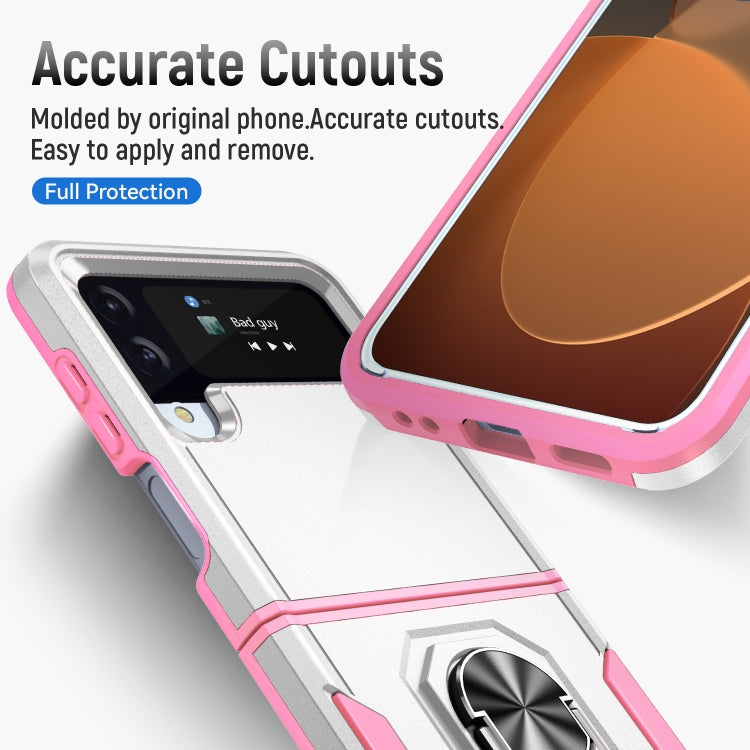 Custodia per telefono Pioneer Armor PC + TPU con supporto, For Samsung Galaxy Z Flip4