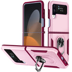 Custodia per telefono Pioneer Armor PC + TPU con supporto, For Samsung Galaxy Z Flip4