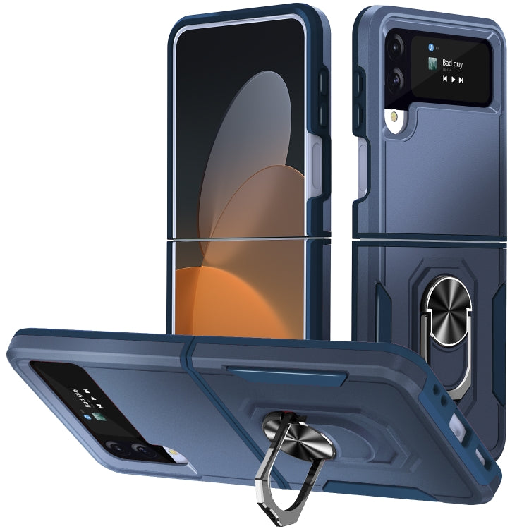 Custodia per telefono Pioneer Armor PC + TPU con supporto, For Samsung Galaxy Z Flip4