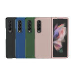 Custodia per telefono in pelle placcata, For Samsung Galaxy Z Fold4