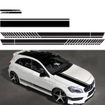 D-936 Adesivo decorativo modificato per auto con motivo a strisce, D-936
