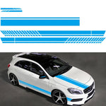 D-936 Adesivo decorativo modificato per auto con motivo a strisce, D-936