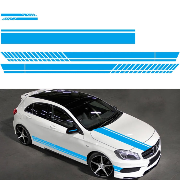 D-936 Adesivo decorativo modificato per auto con motivo a strisce, D-936