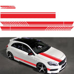 D-936 Adesivo decorativo modificato per auto con motivo a strisce, D-936